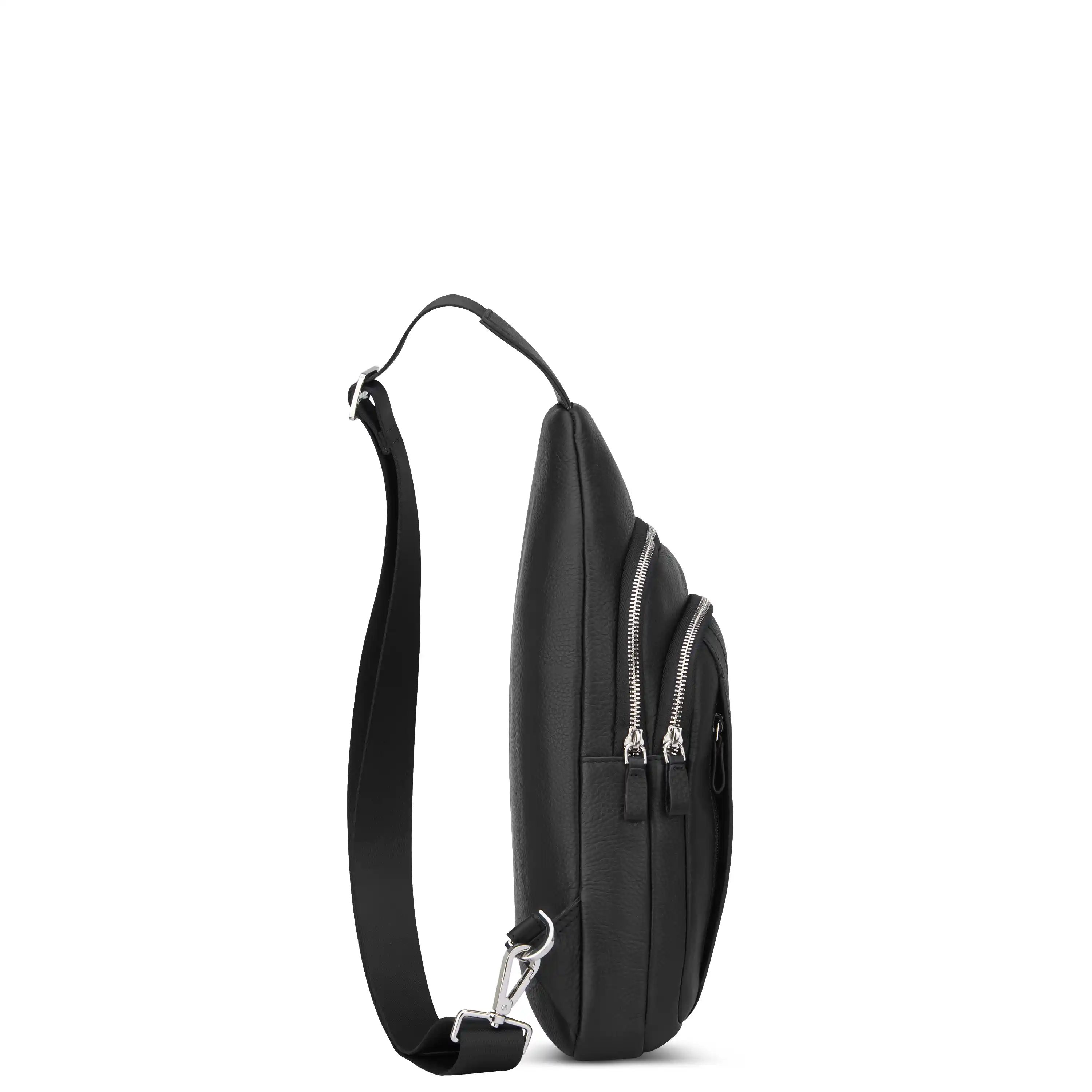 THE LEATHER COLLECTION - Leather Sling Bag - Image 4